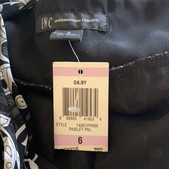 INC International Concepts silk sheer layered 6 - Picture 9 of 9